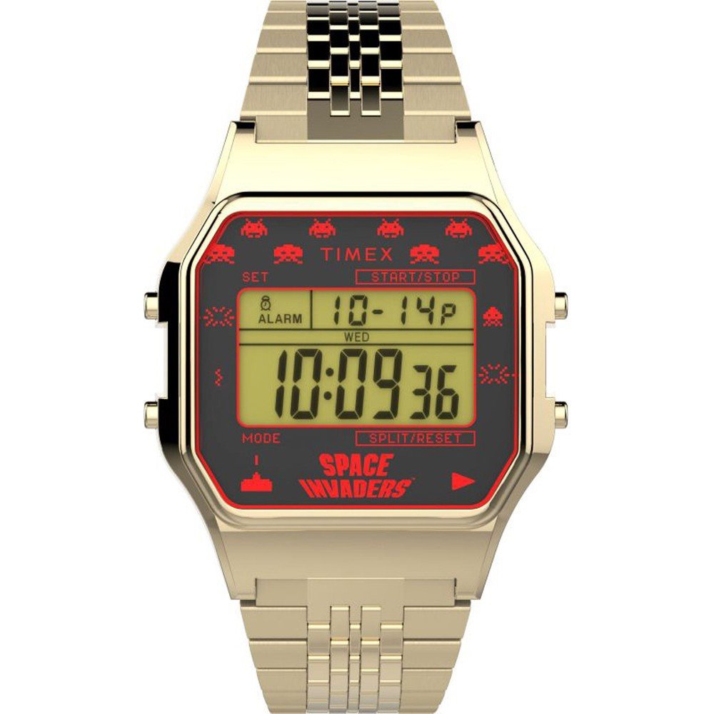 Relógio Timex TW2V30100 T80 X Space Invaders