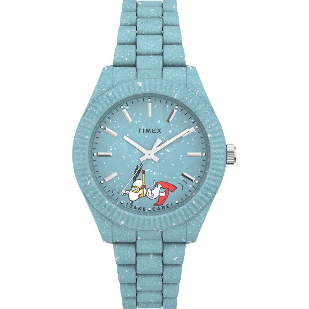 Timex TW2V53200 Legacy Ocean x Peanuts Horloge