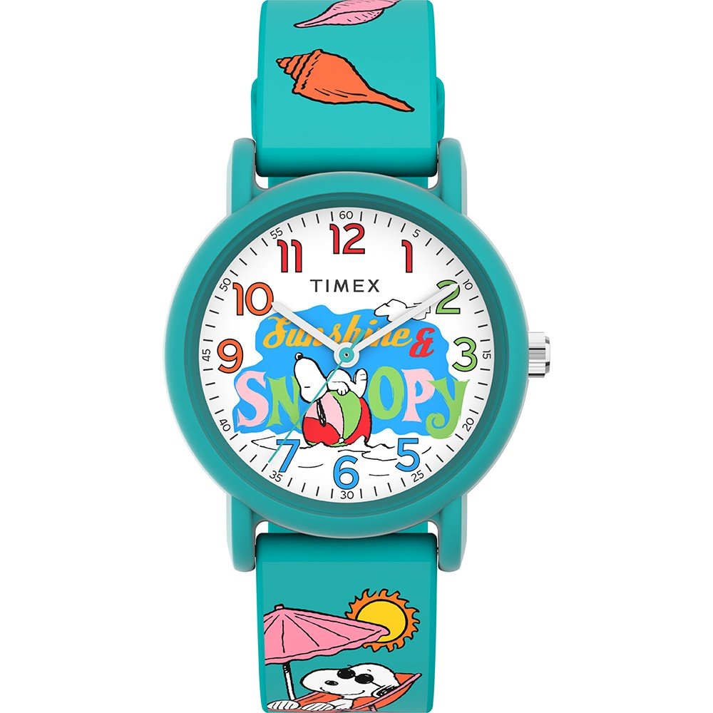 Timex X Peanuts TW2V78500 Timex x Peanuts - Just Beachy Horloge