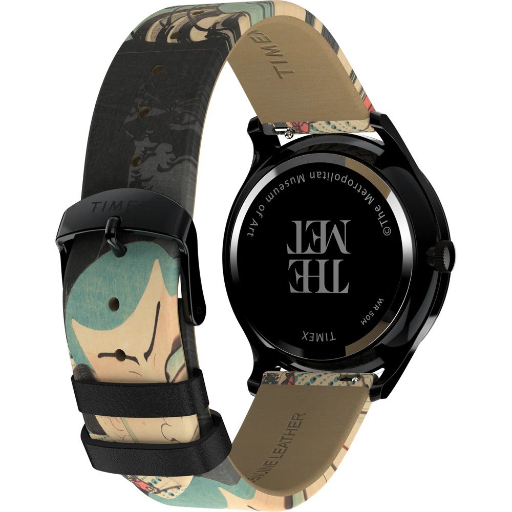 Timex The Met Kunisada Orologio Da Polso Con Cinturino Multicolore | Cassa Da 40 Mm E Vetro Minerale - 5