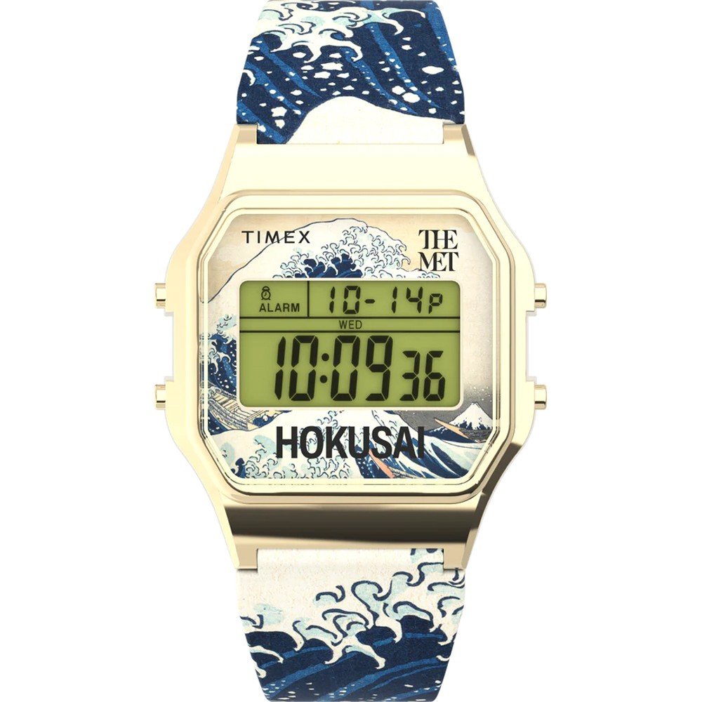 Timex TW2W25200 The Met x Hokusai Horloge