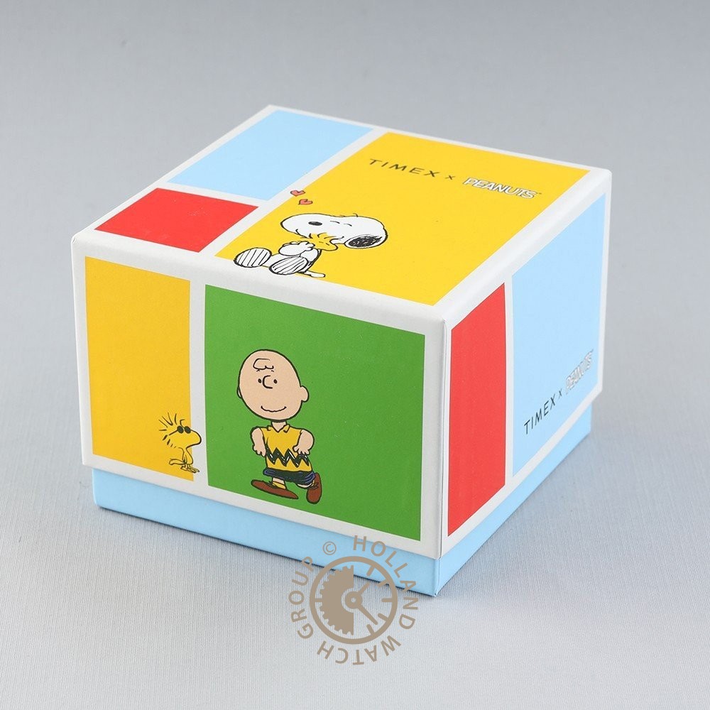 Montre Timex Peanuts Pour Femme - Modèle TW2W33200 - Cadran Blanc, Bracelet Tissu - Neuf Avec Boîte