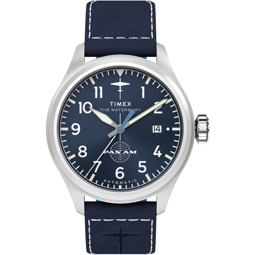 Timex Waterbury TW2Y38800 Timex X Pan Am Watch • EAN: 194366436402