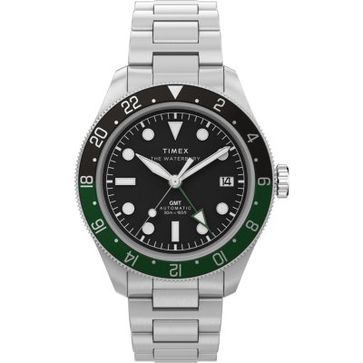 Timex Waterbury TW2Y60800 Waterbury Heritage Automatic GMT Uhr