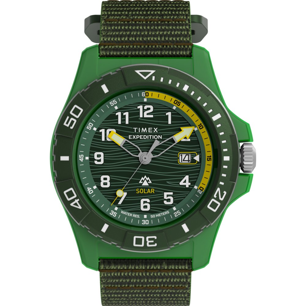 【ふうたろー】TIMEX Expedition Field Post Solar 36mm Eco-Friendly Leather Strap Watch