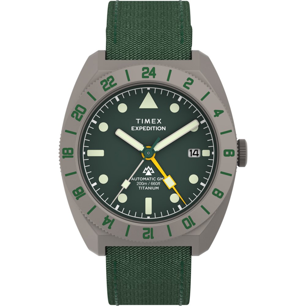 Timex Expedition TW2Y63400 Expedition Pioneer Automatic GMT Watch