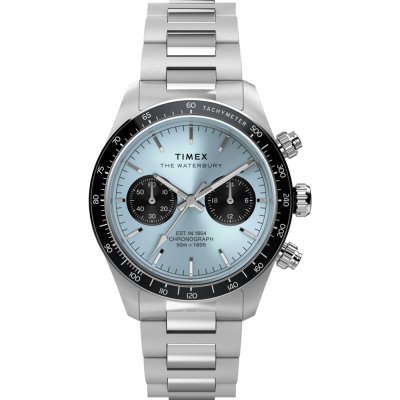 Timex Waterbury TW2Y70500 Waterbury Heritage Chronograph Horloge