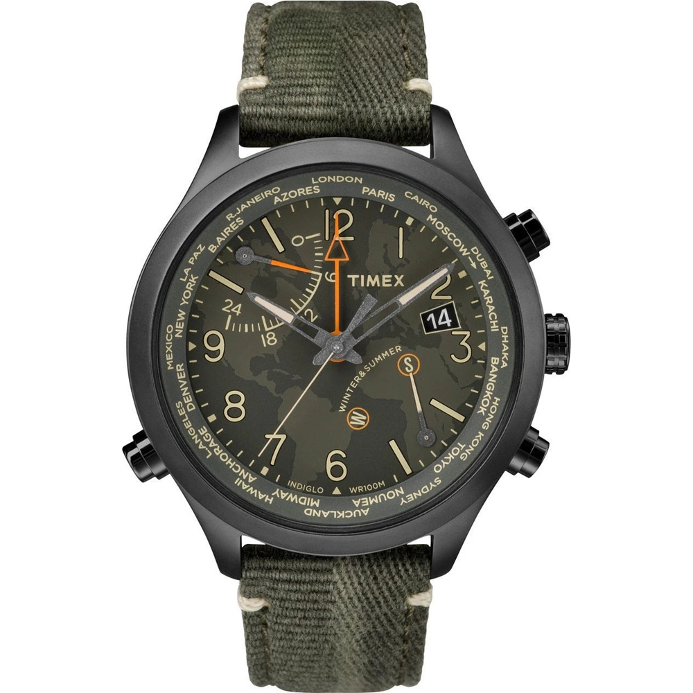 Timex IQ TW2R43200 IQ Waterbury Watch