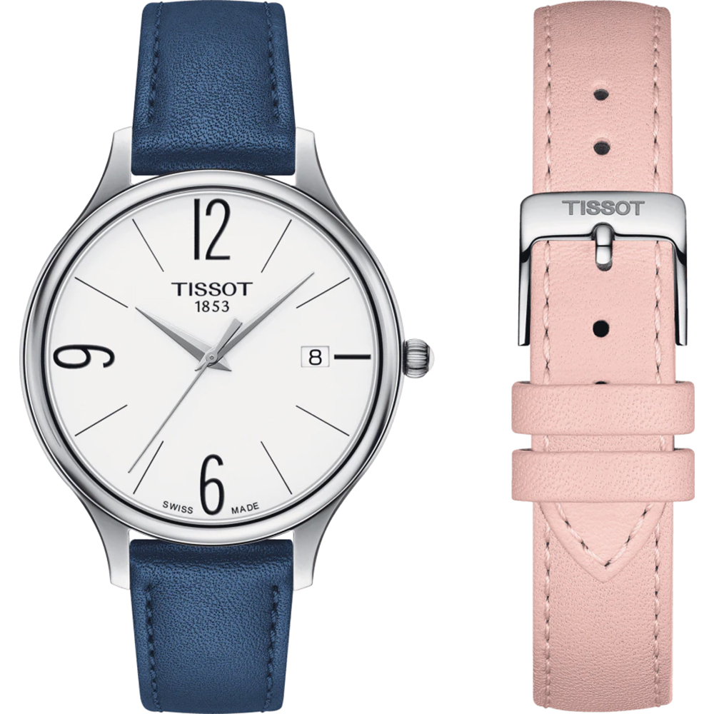 tissot watch leather