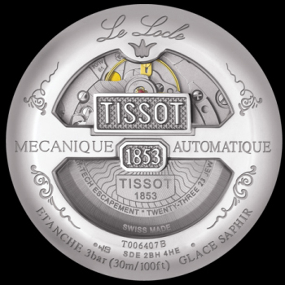 Tissot Le Locle Automatic Lady (29.00) - T0062071103600 | TISSOT® Sweden