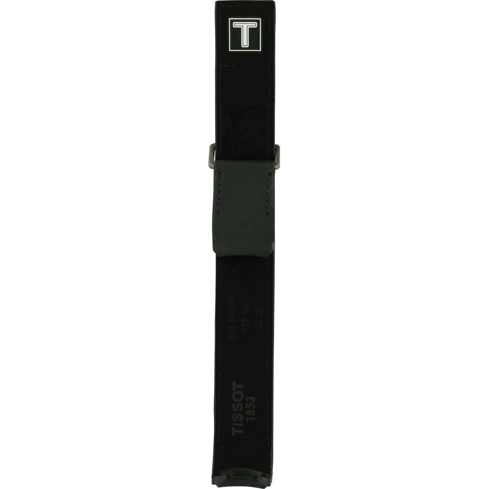 Tissot T-Touch Connect Solar watch orange black rubber bracelet 47,5 mm