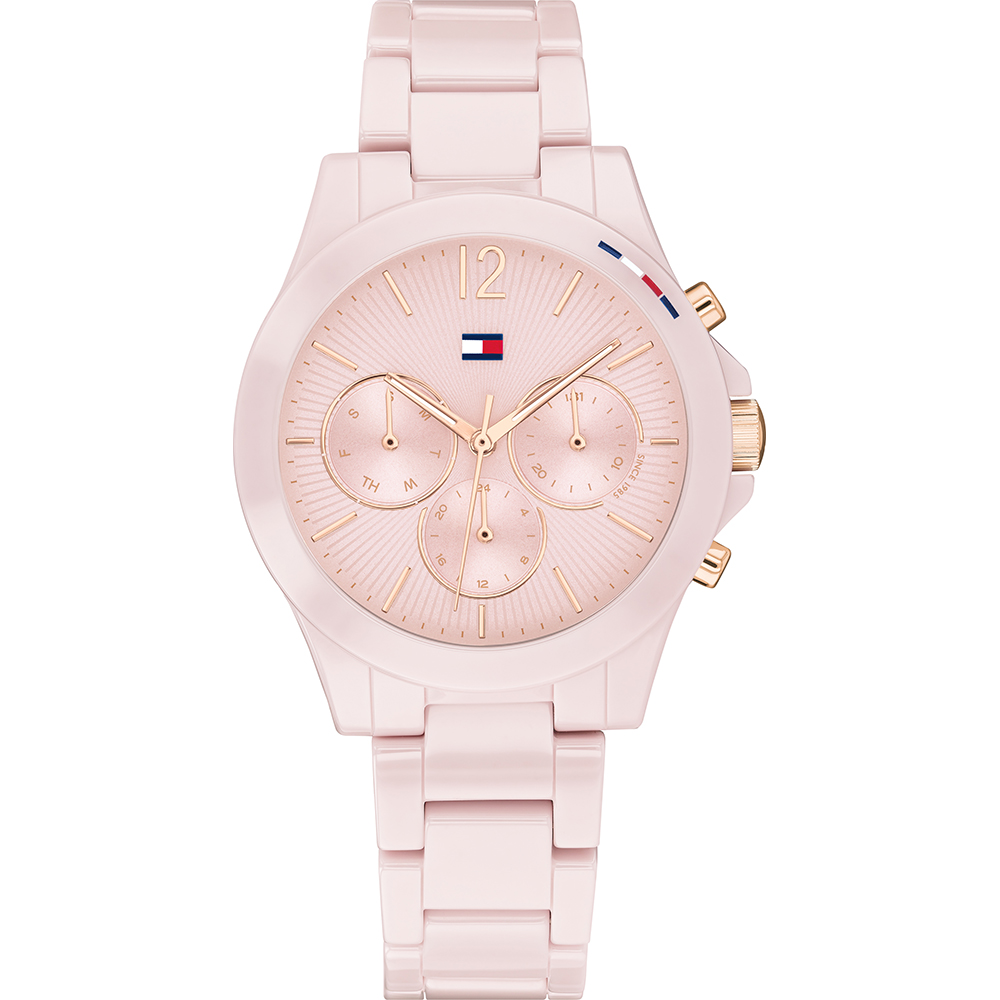 tommy hilfiger watch pink