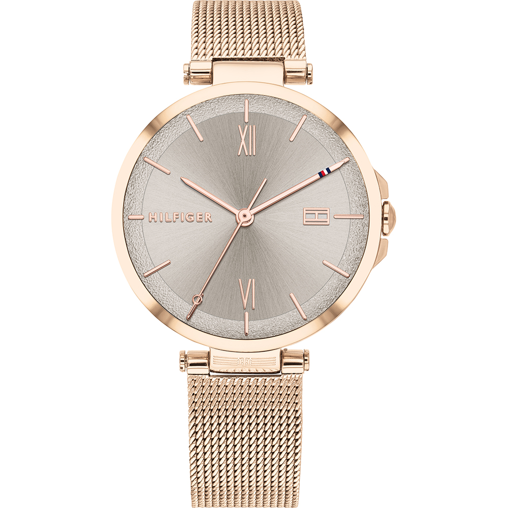 Tommy Hilfiger 1781876 Horloge Emmy zilver- en rosé 38 mm