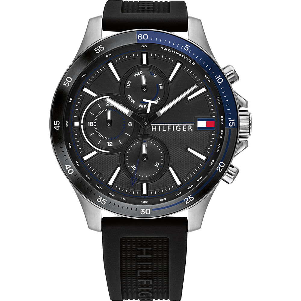 tommy hilfiger black watch