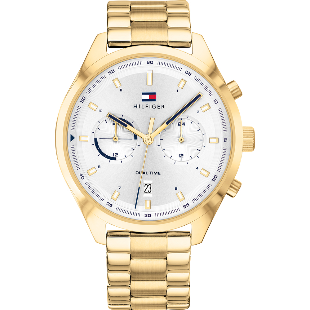 tommy hilfiger gold watch