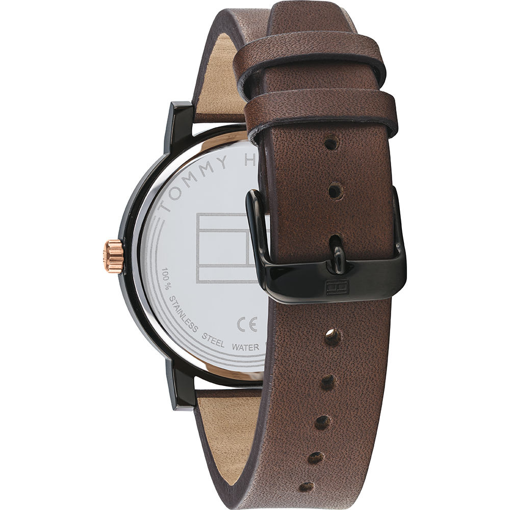 tommy hilfiger denim black watch