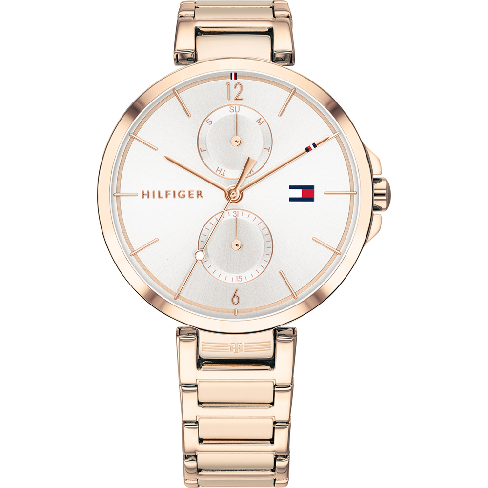 tommy hilfiger watches women's rose gold