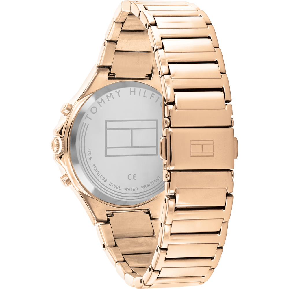 tommy hilfiger watches rose gold