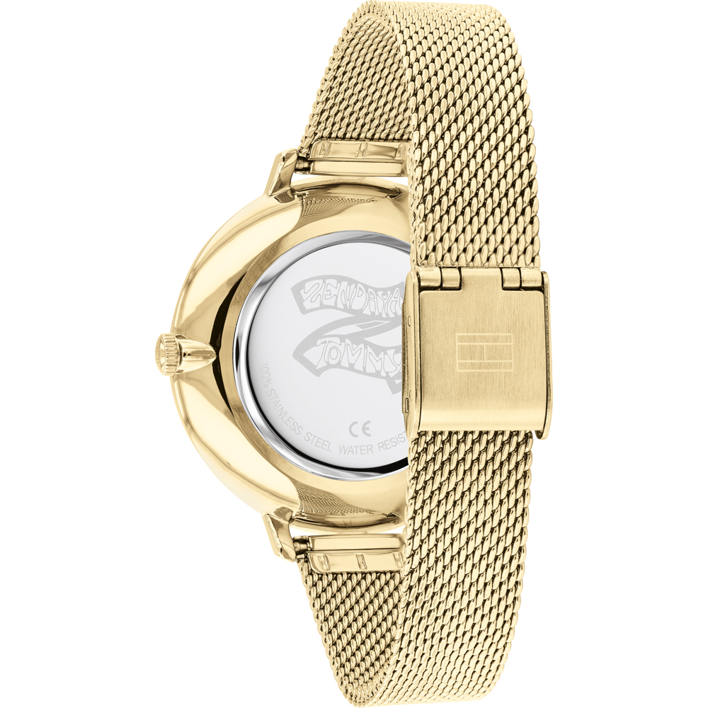 tommy hilfiger womens gold watch