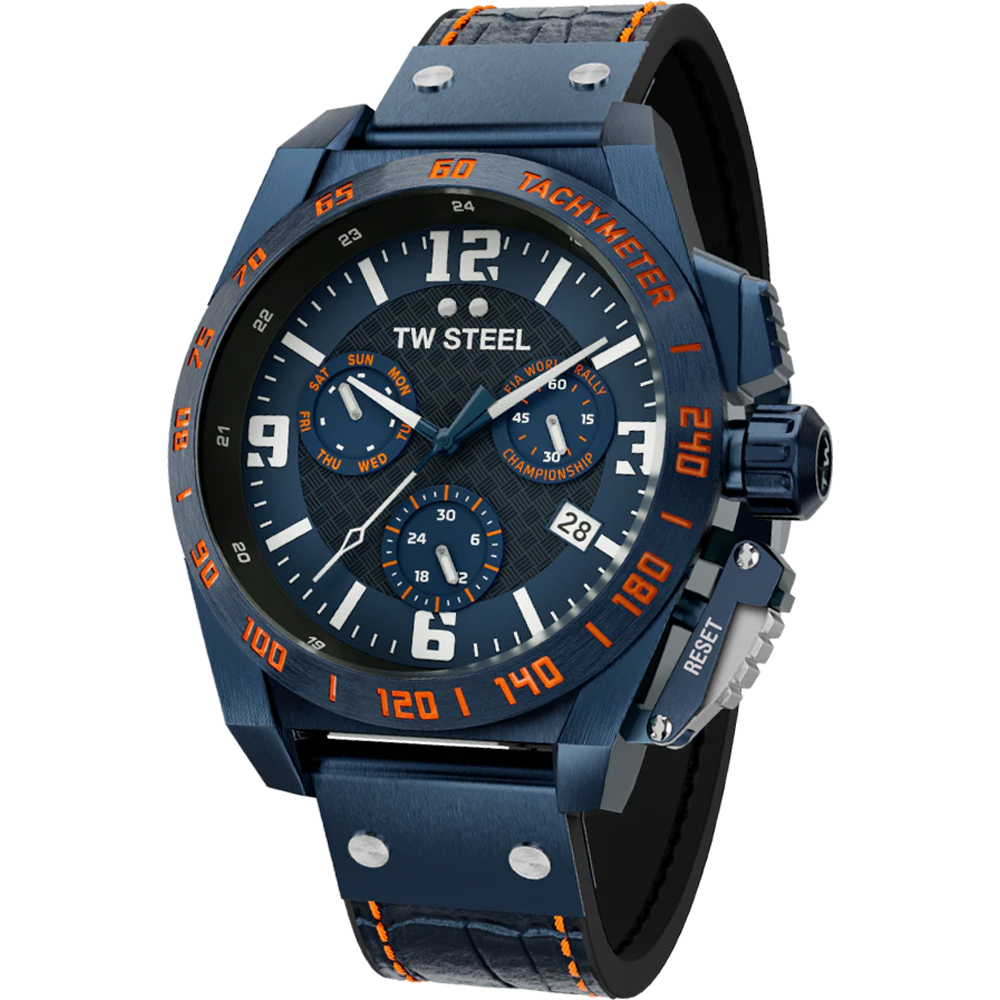 Relógio TW Steel Canteen TW1020-1 Fast Lane ʻWRCʼ 1000 Pieces Limited Edition