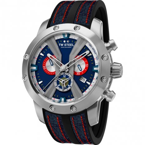 Montre Homme TW-Steel GT14 Fast Lane - Édition Limitée Nigel Mansell - Chronographe 48mm - Neuf Avec étiquettes