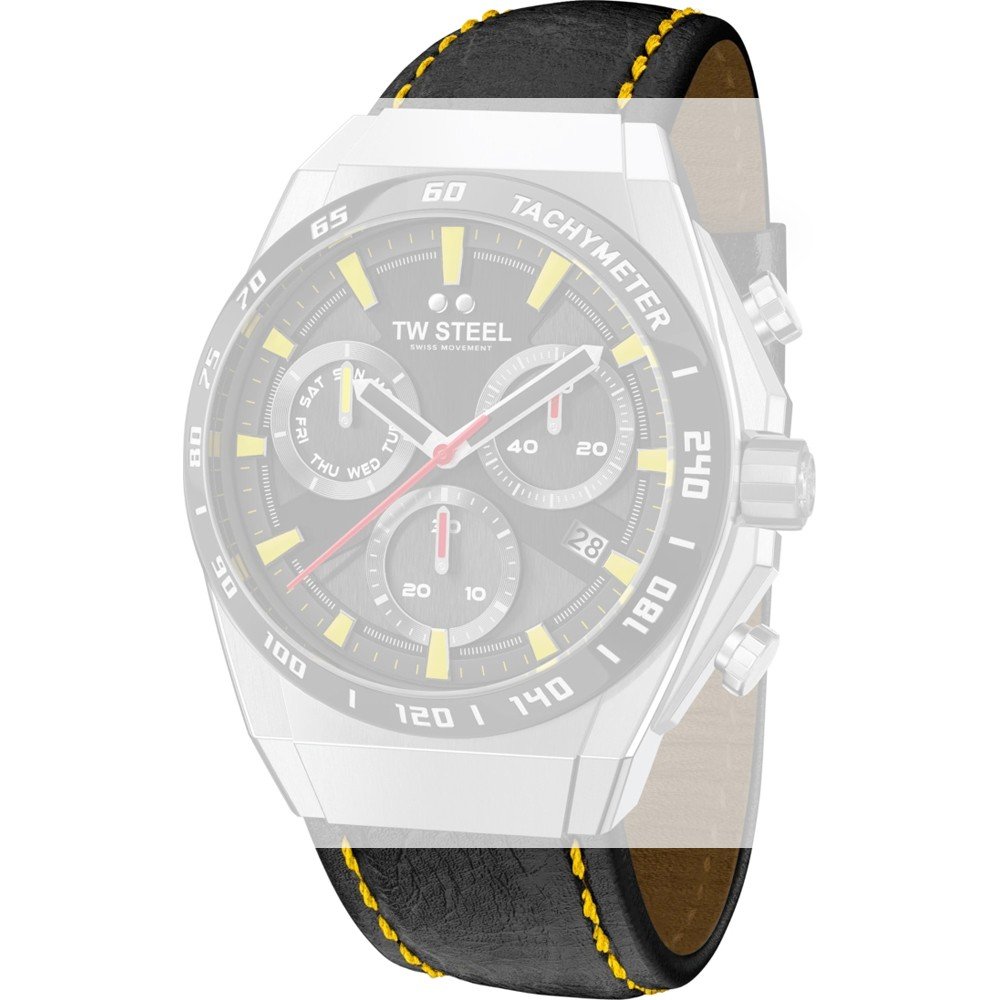 TW Steel Tech CEB4071 CEO Tech -  Fast Lane - Limited Edition Strap
