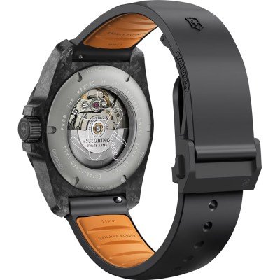 Inox Mechanical Inox Leather Watch Band Victorinox Mechanical