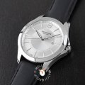 Stylish stainless steel gents quartz watch with date Spring Summer Collection Victorinox Swiss Army